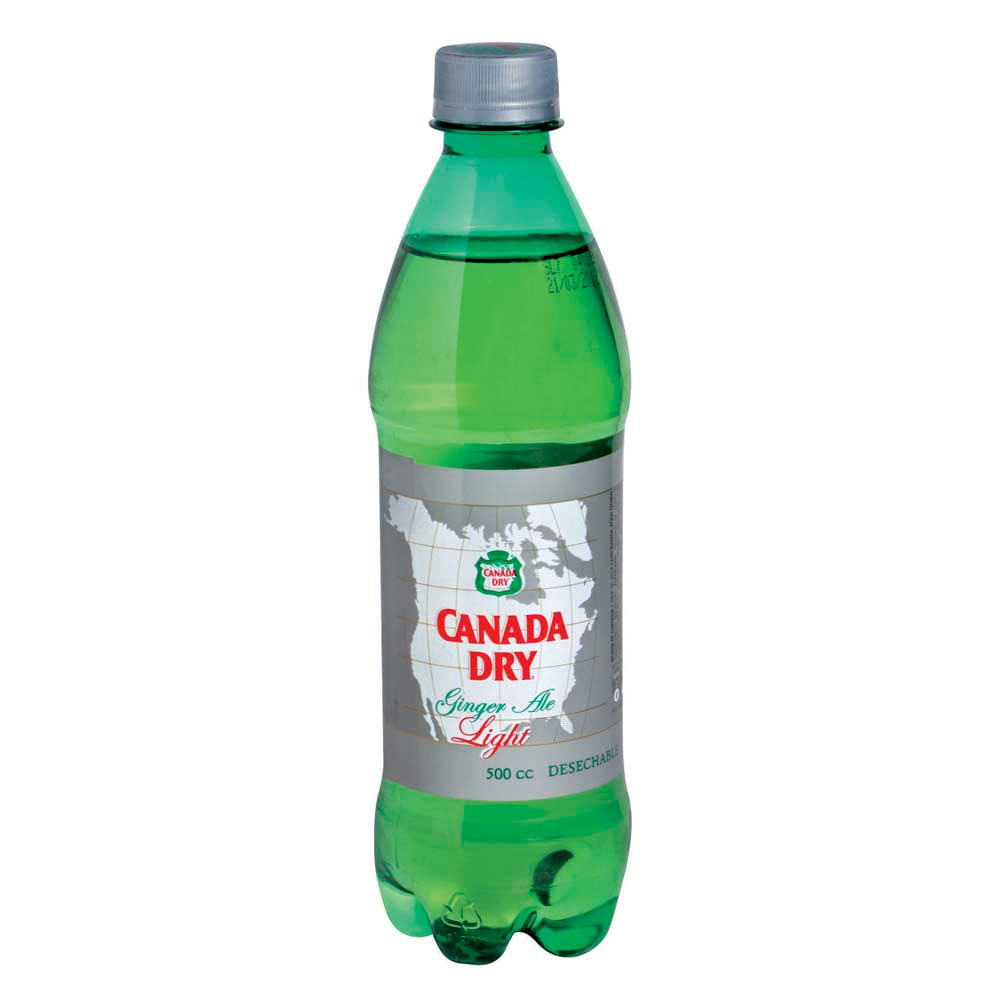 Bebida Canada Dry ginger ale light 500 ml