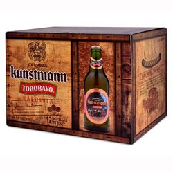 Pack Cerveza Kunstmann torobayo botella 12 un de 330 cc