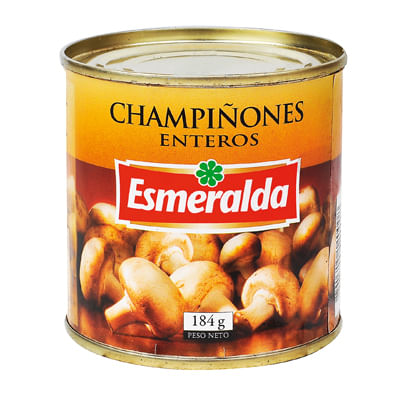 Champiñones Esmeralda enteros lata 184 g