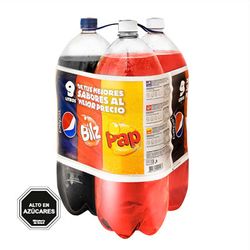 Pack bebida Pepsi 3 L+ Bilz 3 L+ Pap 3 L