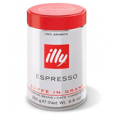 Café en grano Illy espresso lata 250 g