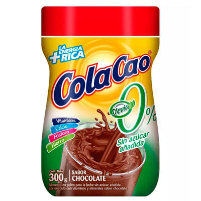 Saborizante Cola Cao chocolate stevia 300 g