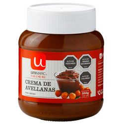 Crema avellana Unimarc con cacao 350 g