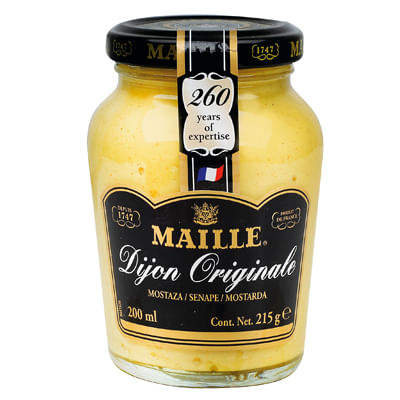 Mostaza Maille dijon original frasco 215 g