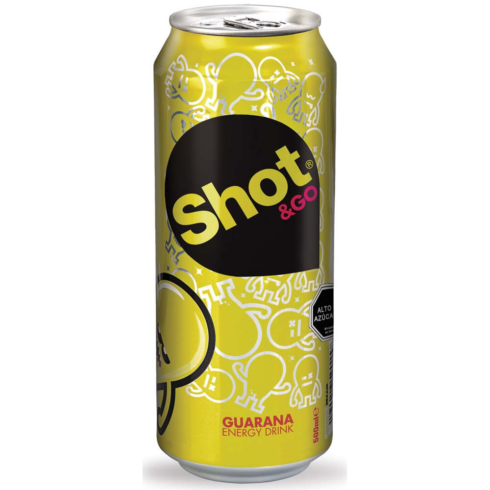 Bebida energética Shot&Go 500 ml
