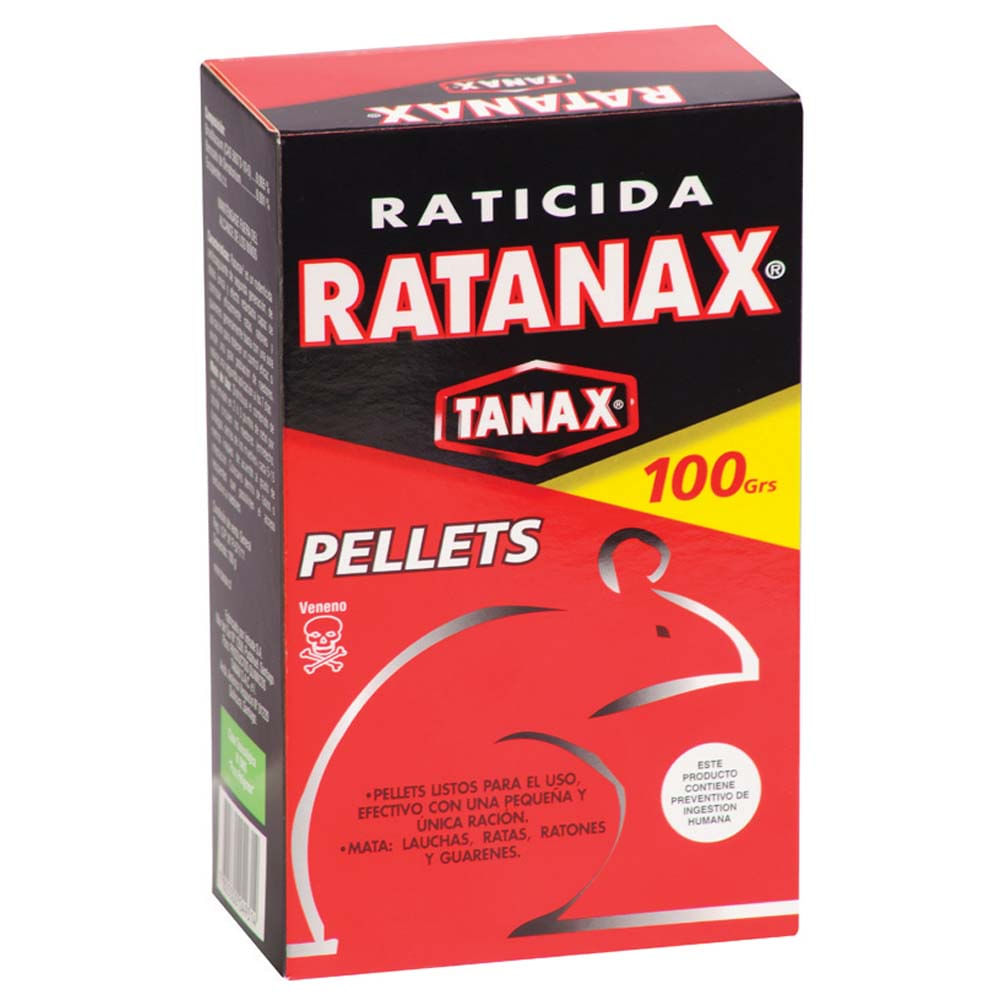 Raticida en pellet Tanax 100 g