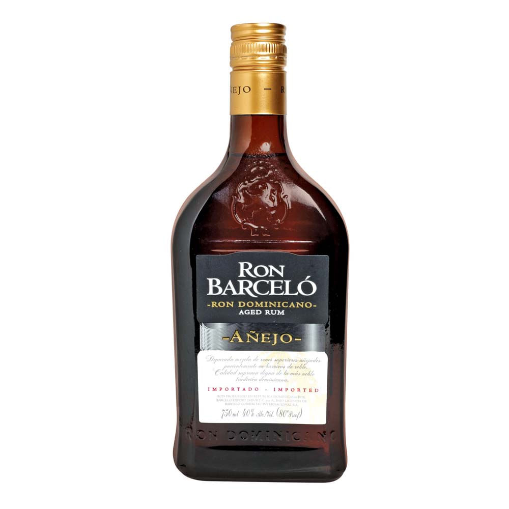 Ron Barcelo añejo botella 750 cc