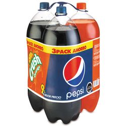 Bebida Pepsi 2un de 3 L + Crush 1 un de 3 L