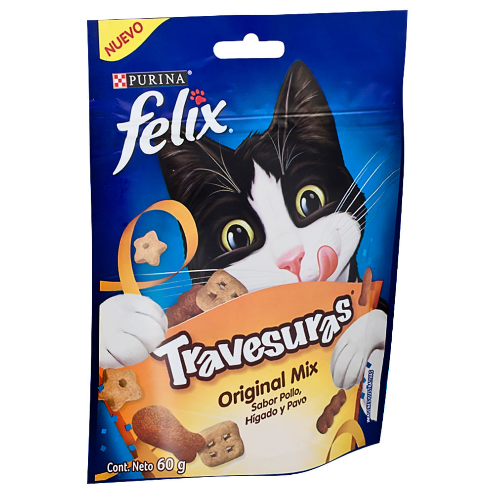 Alimento Felix Travesuras Original 60 Gr.