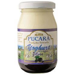 Yoghurt Pucará casero con mermelada de mora 230 g