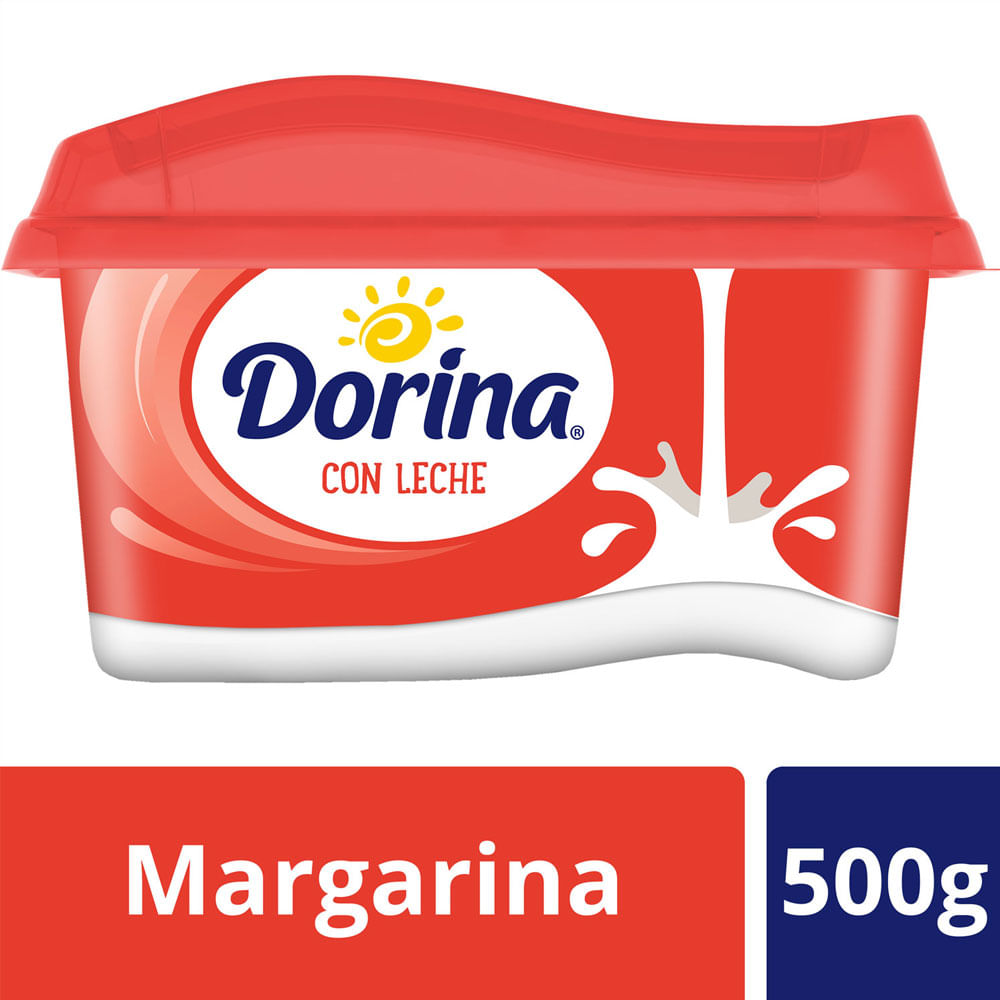 Margarina Dorina con leche pote 500 g