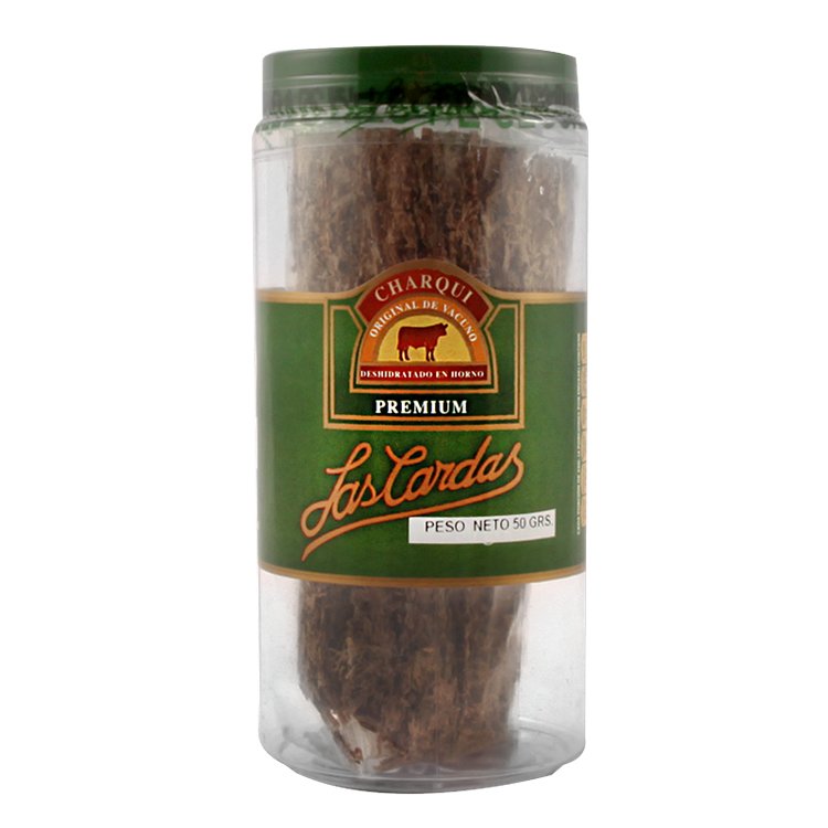 Charqui de vacuno Las Cardas doy pack 50 g Charqui de vacuno Las Cardas doy pack 50 g