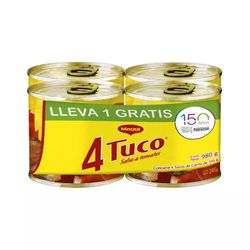 Pack Salsa de tomate Tuco Maggi con carne 4 un de 245 g