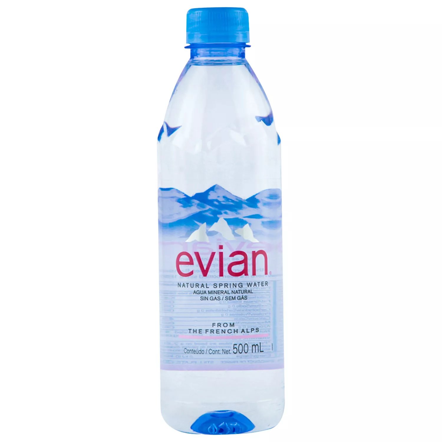 Agua Mineral Evian sin gas 500 ml