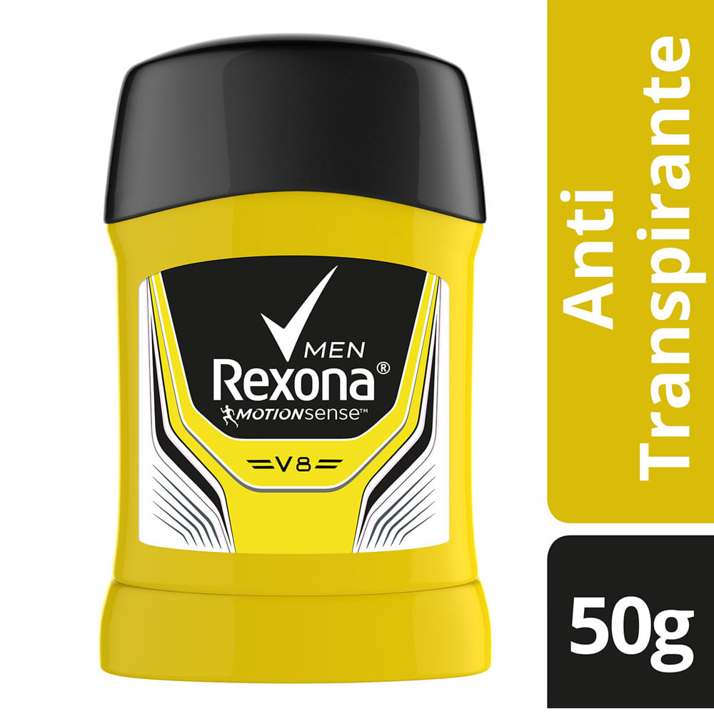 Desodorante Rexona men V8 barra 50 g