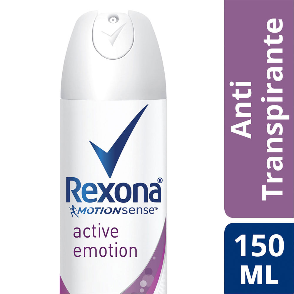 Desodorante Rexona women active emotion spray 150 ml