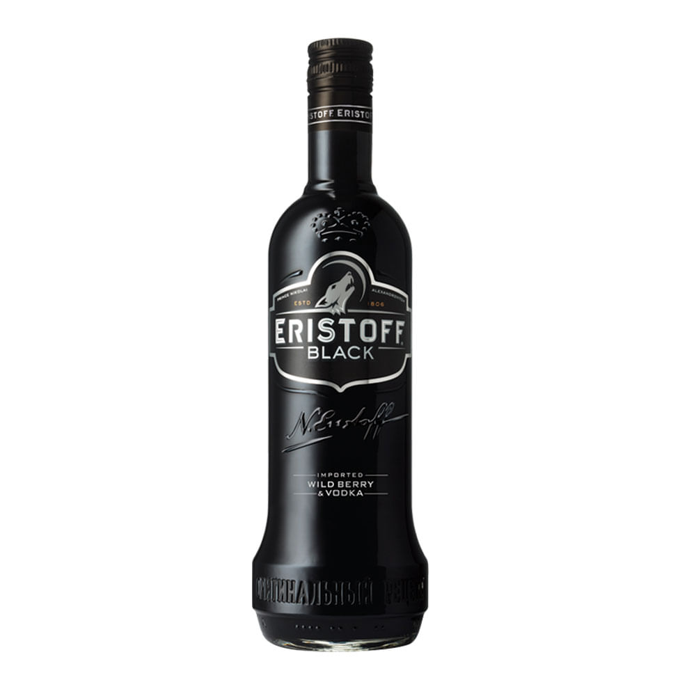 Vodka Eristoff black 700 cc