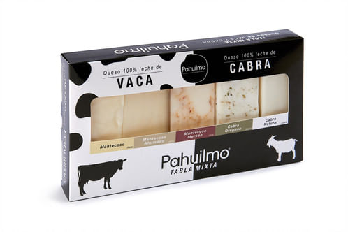 Tabla quesos Pahuilmo 5 variedades 500 g