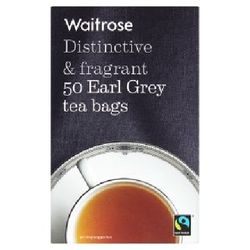Té Waitrose earl grey 50 bolsitas