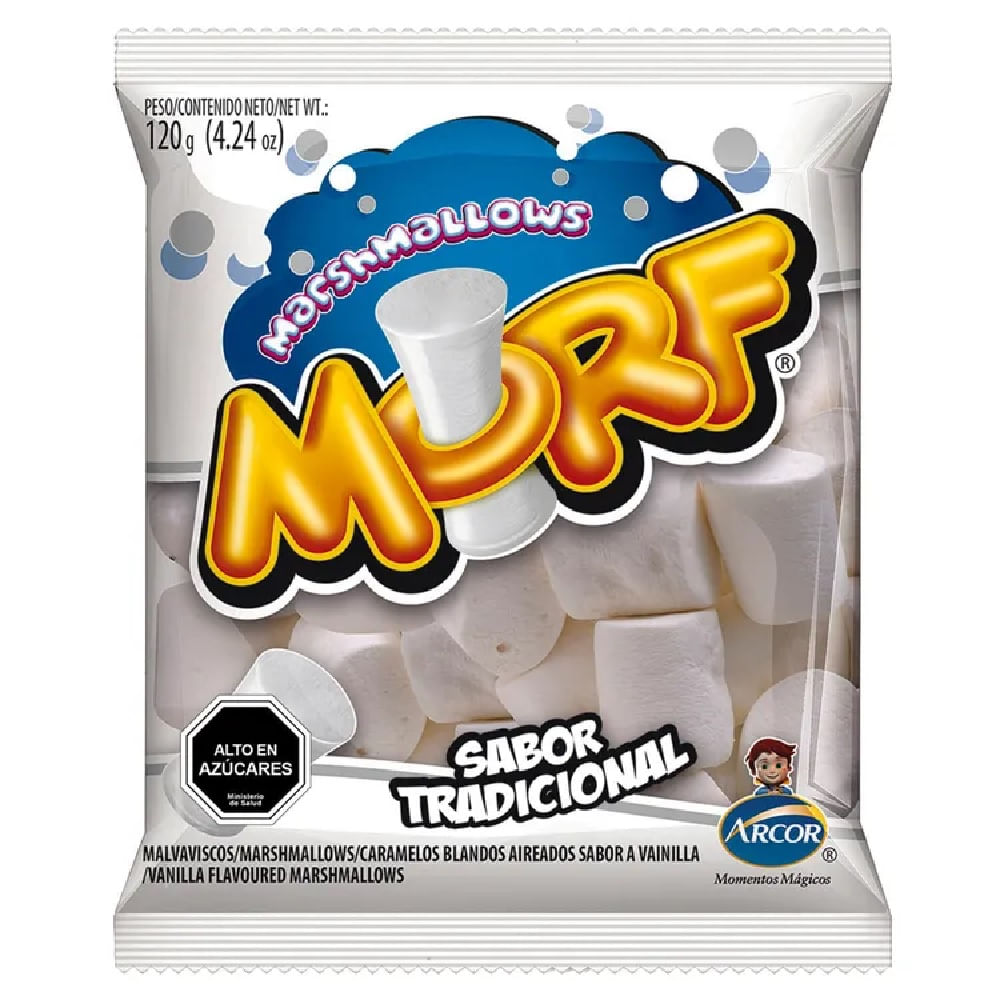 Marshmallows Morf Arcor tradicional 120 g