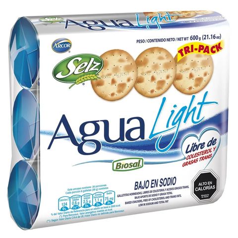 Jeugd Belangrijk nieuws afbetalen Pack galletas de agua Selz light bajo en sodio 3 un de 200 g | Unimarc