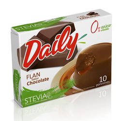 Flan C/Stevia Daily 20 Gr Chocolate
