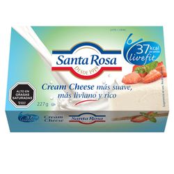 Queso crema Santa Rosa cheese light 227 g