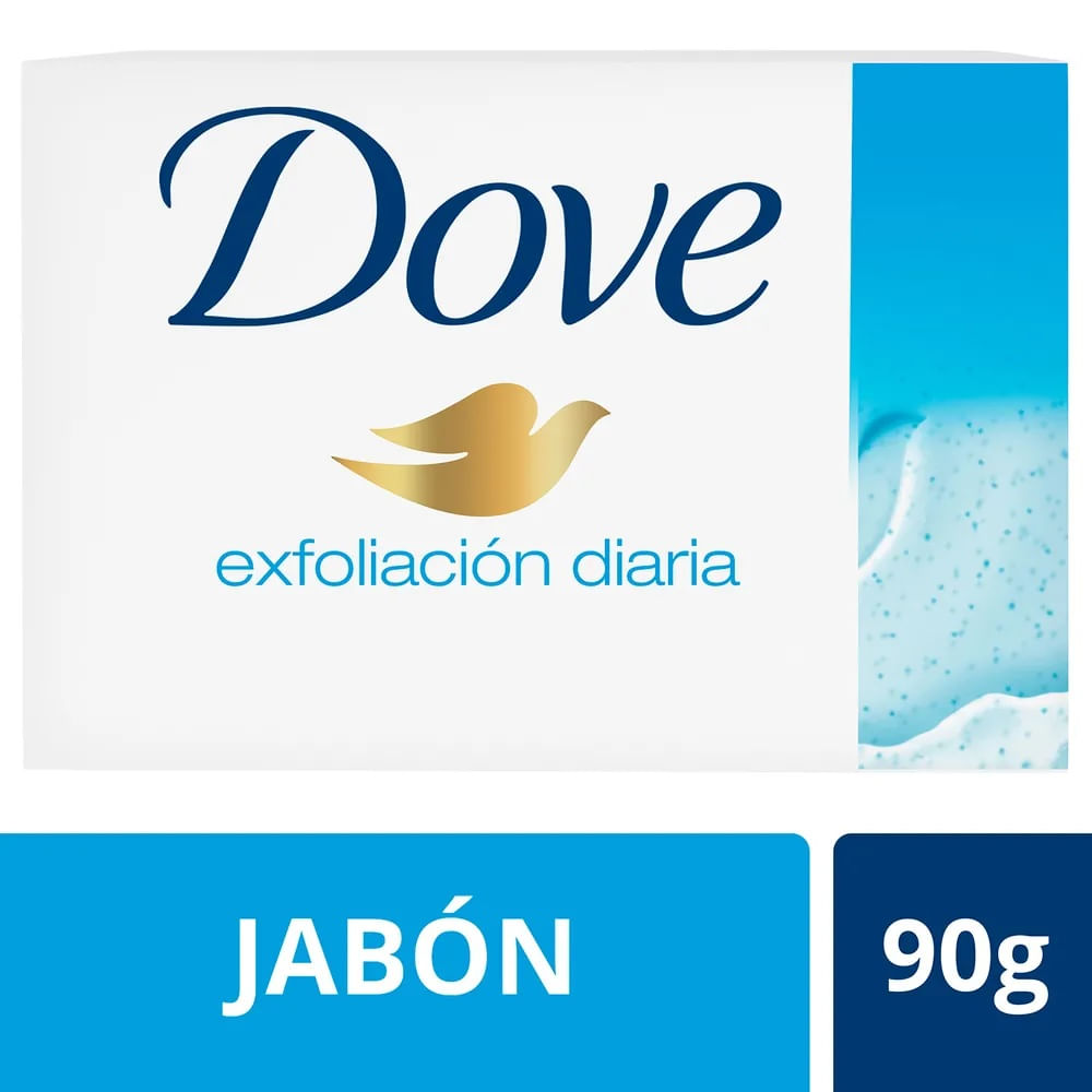 Jabón en barra Dove exfoliante 90 g