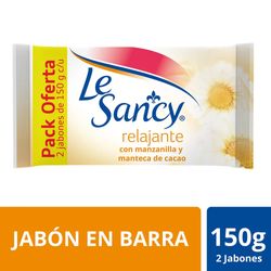 Jabón en barra Le Sancy mix 2 un de 150 g