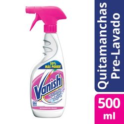 Quitamanchas prelavado Vanish white gatillo 500 ml