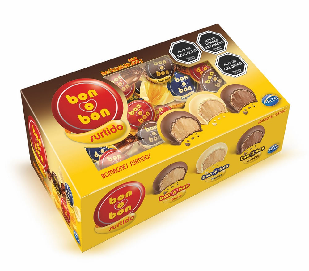 Caja de chocolate Dulzura Bon o Bon 105 gr