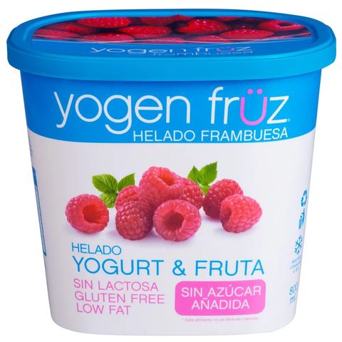 Helado Yogen Fruz frambuesa 800 ml Helado Yogen Fruz frambuesa 800 ml