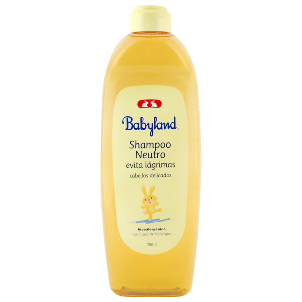 Shampoo Babyland neutro evita lágrimas 700 ml