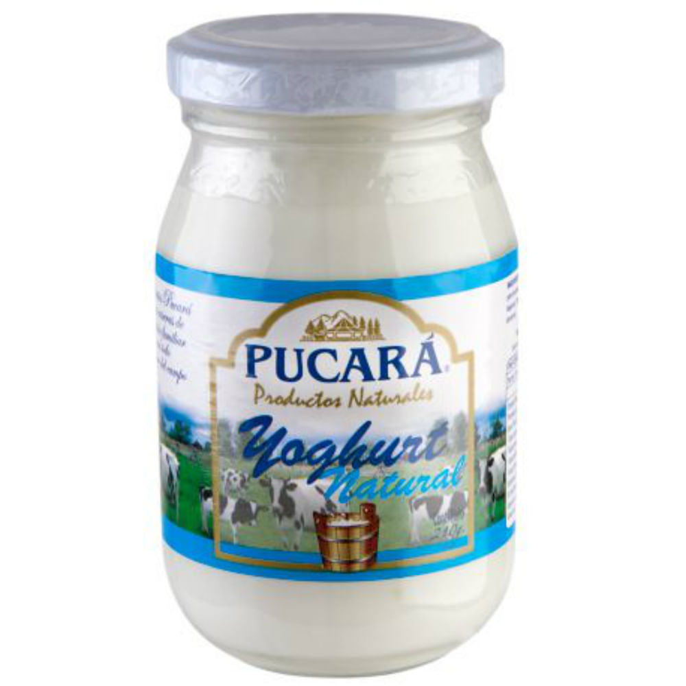 Yoghurt Pucará casero natural 210 g