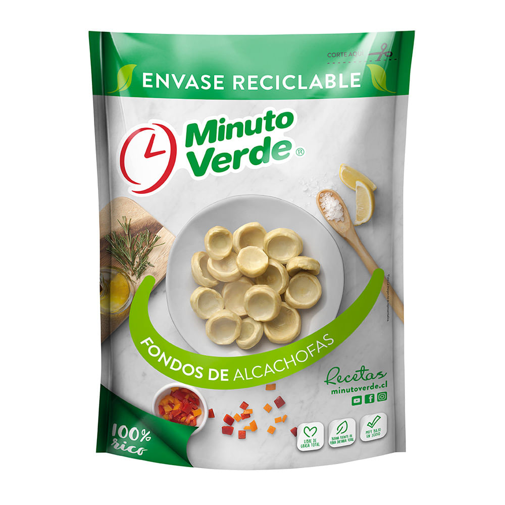 Fondos de alcachofa Minuto Verde 400 g Fondos de alcachofa Minuto Verde 400 g