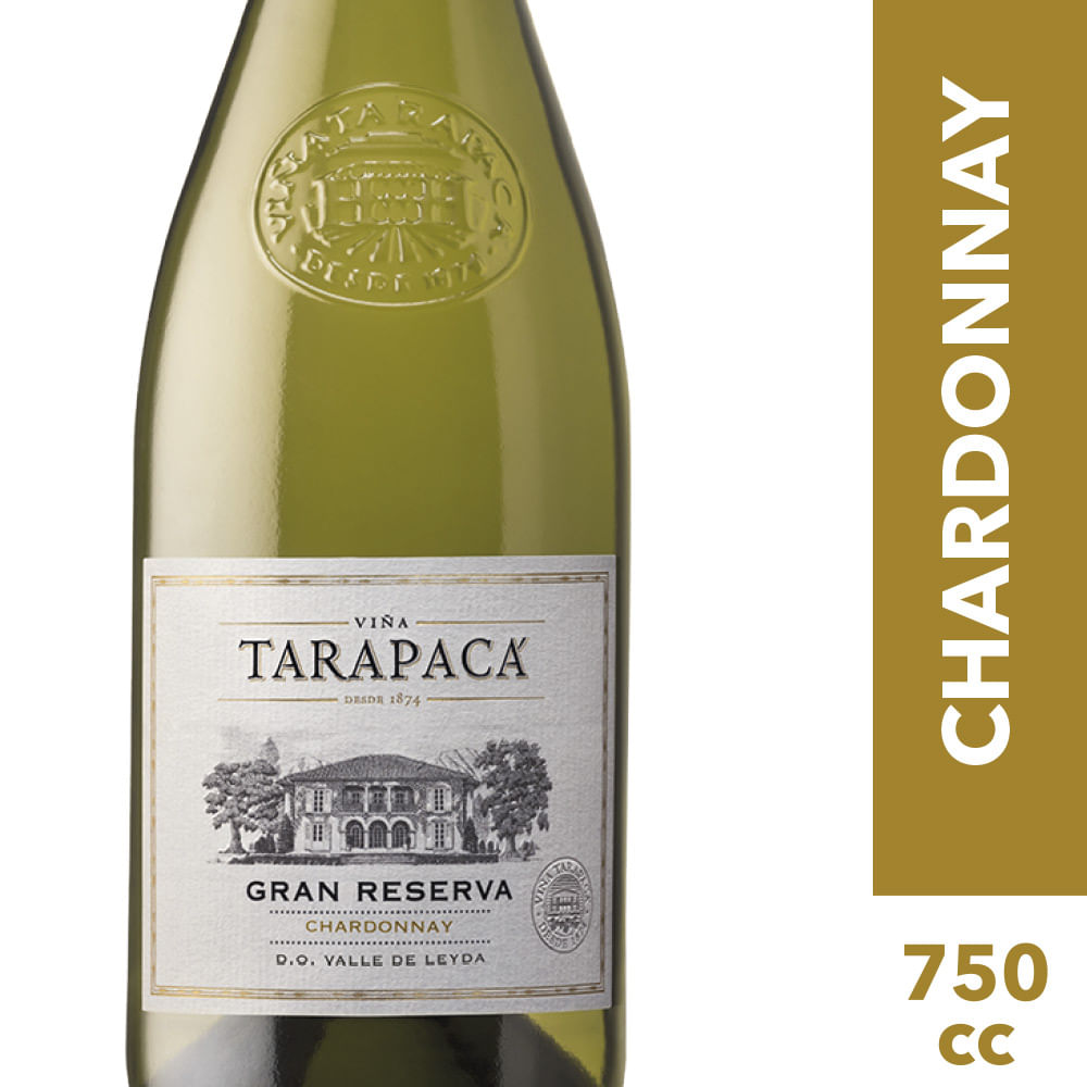 Vino Tarapacá gran reserva chardonnay 750 cc