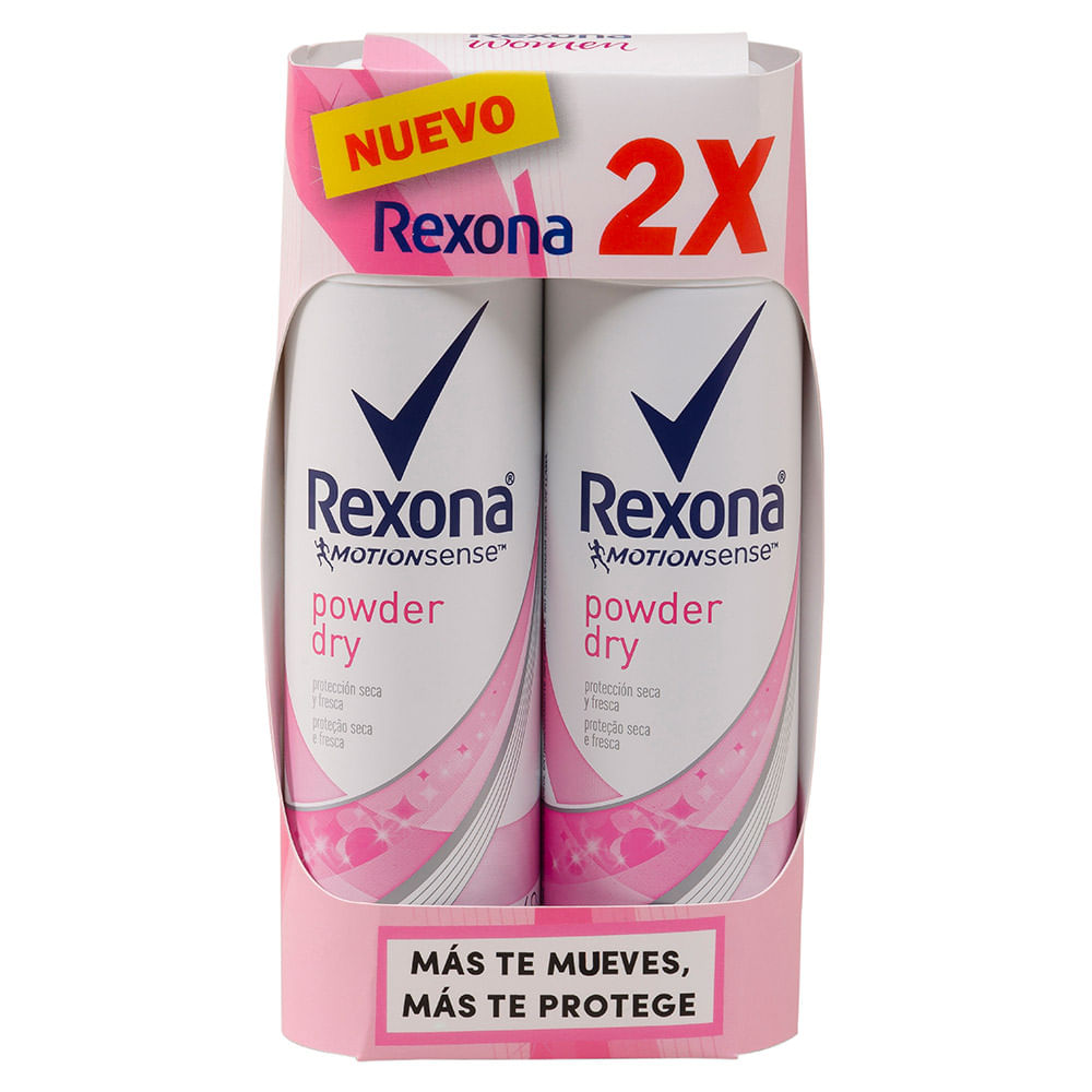 Pack Desodorante Rexona antitranspirante mix 2 un de 150 ml