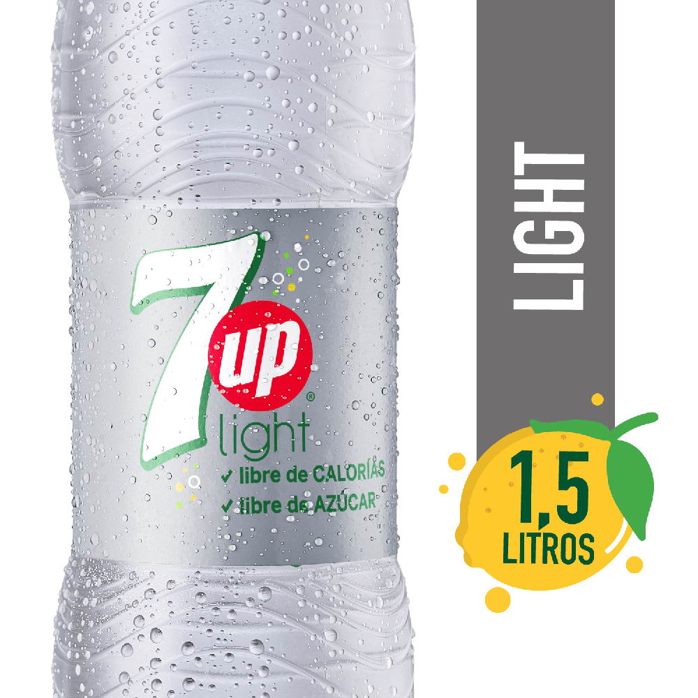 Bebida Seven Up light no retornable 1.5 L