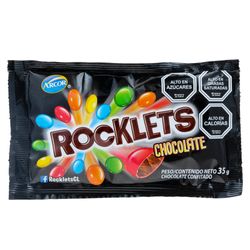 Chocolate Rocklets Arcor confitado 35 g