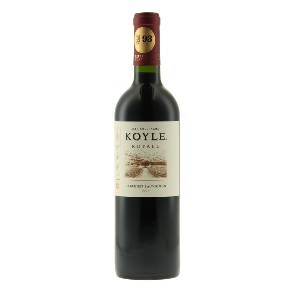 Vino Koyle orgánico cabernet sauvignon 750 cc