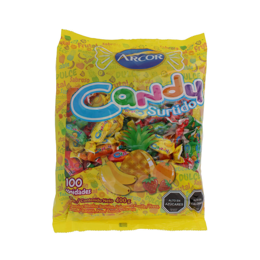 Masticables Dos en Uno Candy surtido bolsa 400 g