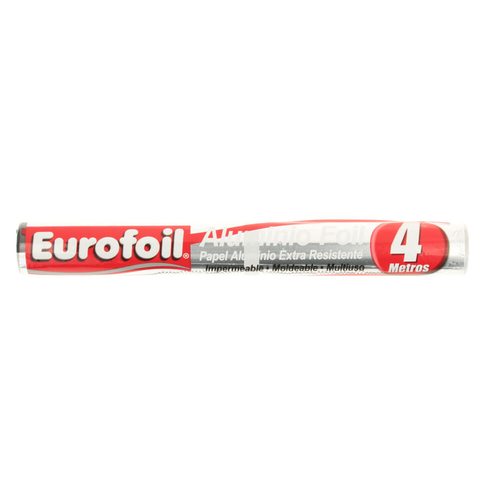 Papel Aluminio económico Eurofoil 4 Mt
