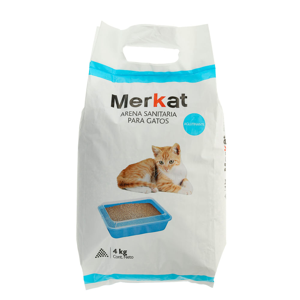 Arena sanitaria Merkat 4 Kg