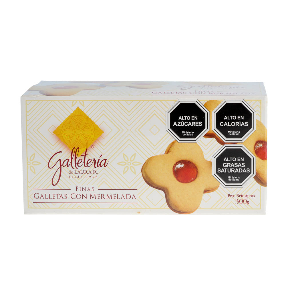Galletas con mermelada La Galleteria 300 g
