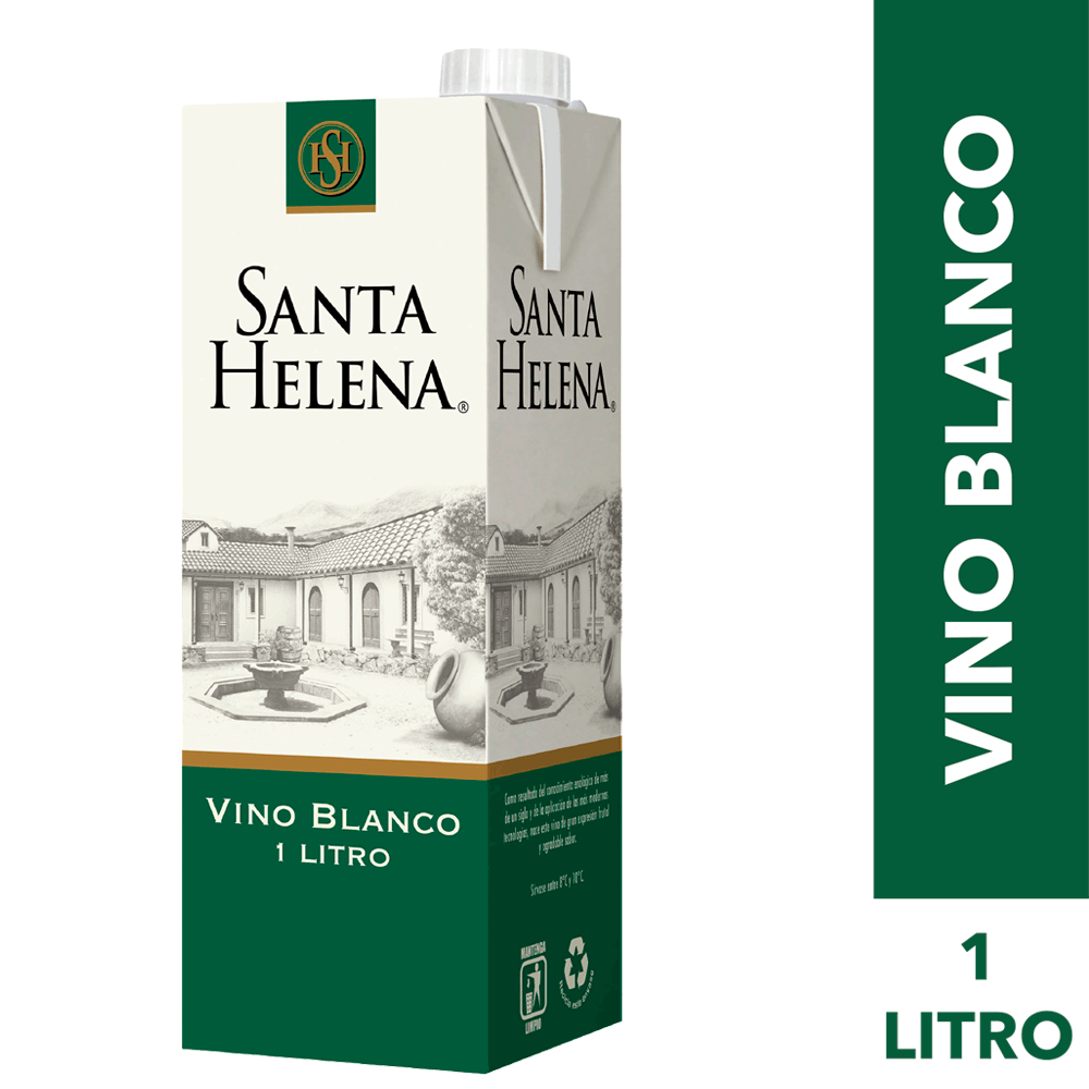 Vino blanco Santa Helena tetra 1 L