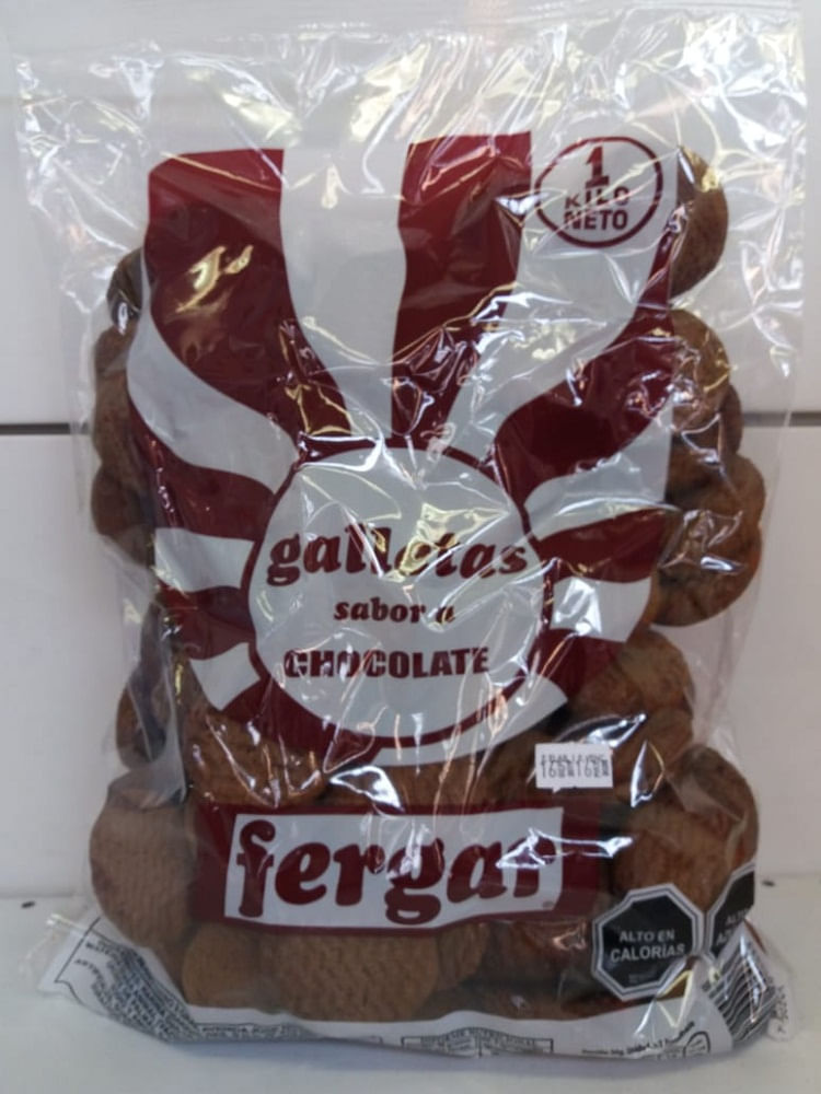 Galleta Fergar sabor chocolate 1 Kg