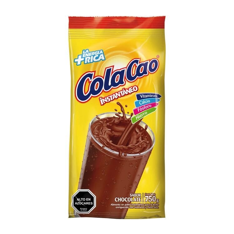 Saborizante Cola Cao chocolate Instantánea bolsa 750 g