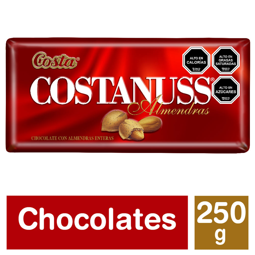 Chocolate Costa Nuss barra 250 g