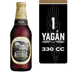 Cerveza Austral Yagan botella 330 cc