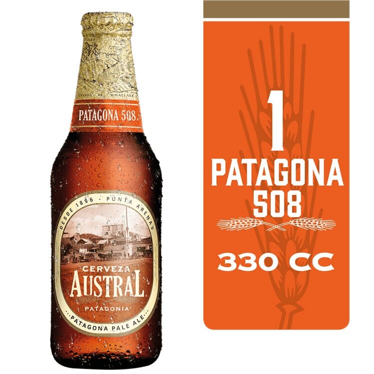 Cerveza Austral pale ale botella 330 cc